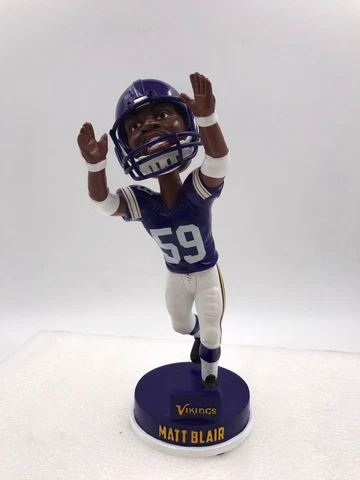 Matt Blair, MN. Vikings NFL GREAT 6X All-Pro Bobblehead (Ltd. Ed. of 360) Cover