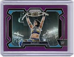 Bayley 2024 Panini Prizm WWE Purple Prizm #94 Smackdown #051/149 - Picture 1 of 2