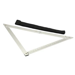 Cortina cuadrada plegable de aluminio 600 mm - Imagen 1 de 1
