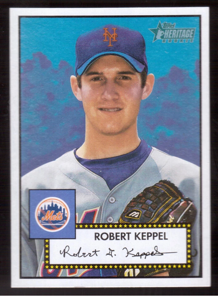 2001 TOPPS HERITAGE #326 ROBERT KEPPEL SP - Image 1 of 1