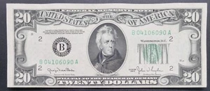 1950 Twenty Dollar Federal Reserve Note $20 Bill UNCIRCULATED #82815 - Picture 1 of 2