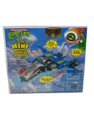 Mini Mutantes Cyber-Jet 1995 TMNT Tortugas Ninja Juego Sellado Raro CAS/AFA 85 Foto 1 de 4