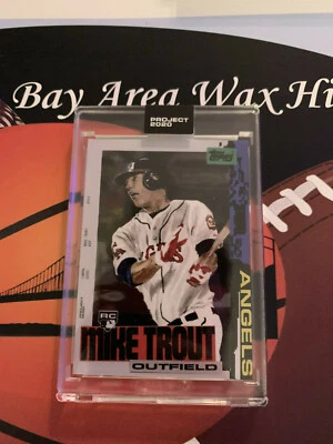 TOPPS PROJECT 2020 Card 85 - 2011 MIKE TROUT RC by Jacob Rochester - W/Box  - Image 1 of 2