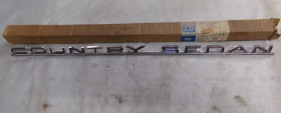 Placa de identificación, "Country Sedan" Ford Station Wagon 1965, Nuevo de Lote Antiguo Foto 1 de 4