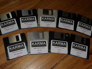 Korg KARMA Floppy Disk Sound Library -- Awesome programming! Nine (9) Disk Set. - Picture 1 of 3