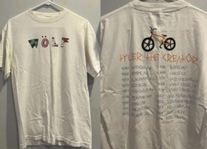 Tyler the Creator Wolf Album Tour concert short sleeve 2 side shirt KV34241 - Picture 1 of 2