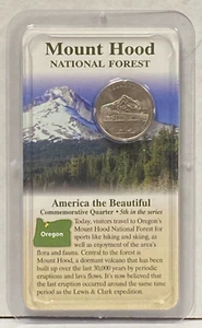 2010 D Mount Hood Park Amerikas Nationalpark Serie, in Littleton's Showpak - Bild 1 von 4