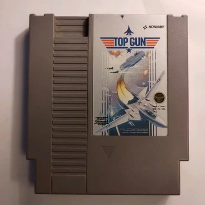 Top Gun NES Video Game Cartridge Only Vintage Works Nintendo - Image 1 of 2