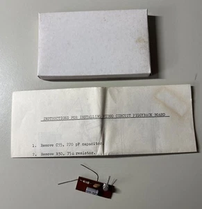 Vintage 1981 Commodore Computer VIC Video Circuit Piggyback Board Upgrade NOS - Picture 1 of 7