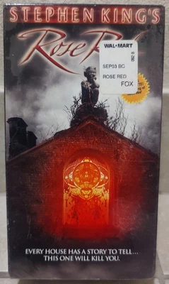 Stephen King's Rose Red VHS 2-Tape Set, 2002 Horror/Thriller Movie New Sealed - Image 1 of 4