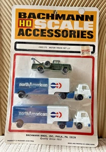 Bachmann HO Scale Motor Truck Set #1 2302 Sealed New for Train Or Building Sets - Picture 1 of 8