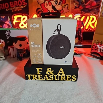 House of Marley черный портативный динамик Bluetooth наружный водонепроницаемый без границ - Изображение 1 из 3