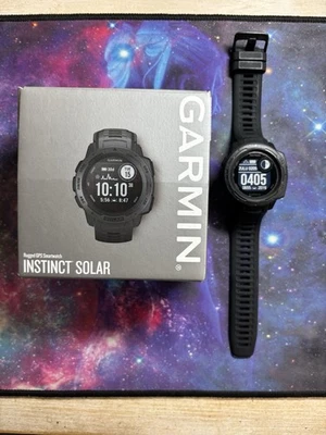 Garmin Instinct Solar Orologio GPS - Nero (010-02293-00) - Image 1 of 4