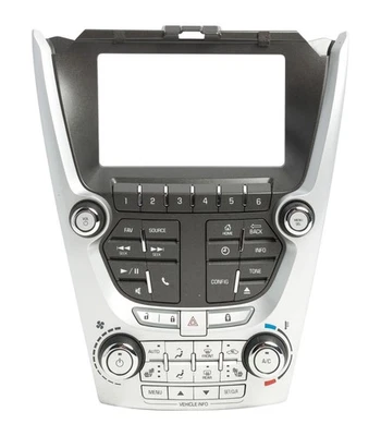 2012-2015 GMC Terrain Radio Face Plate Control Panel w Climate Controls 23450891 Foto 1 de 4