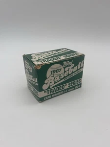 1987 Topps Baseball Traded Series Box Set - Brandneu! - Bild 1 von 5