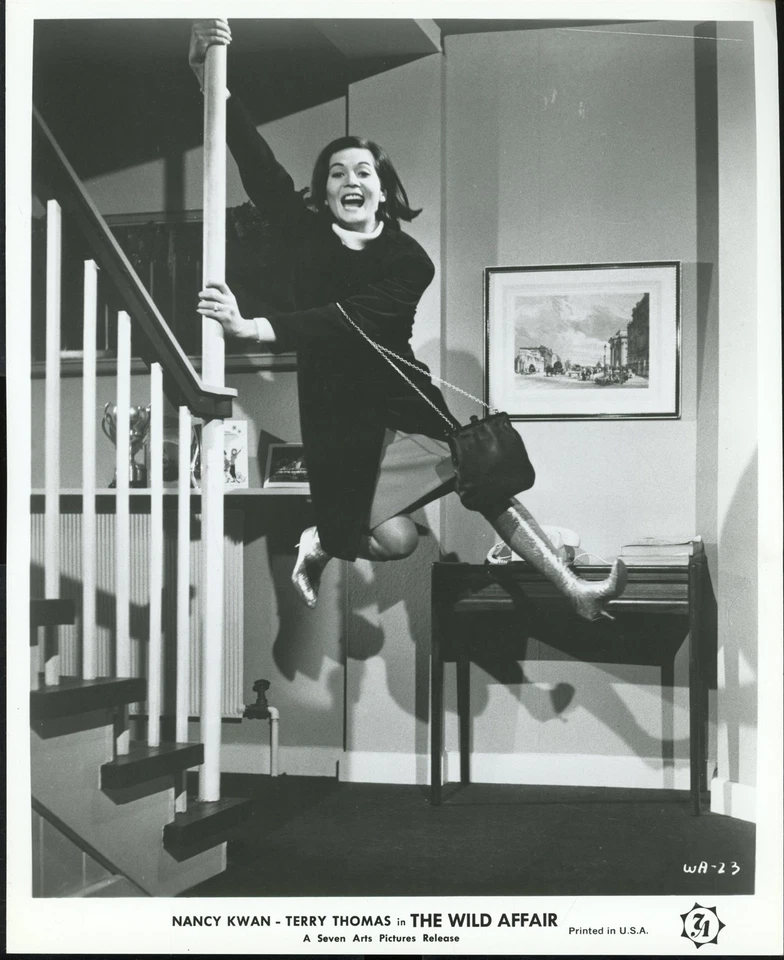 NANCY KWAN in The WILD AFFAIR Original 1965 Lively 8 x 10 Mod Glamour Still vv - Image 1 of 1