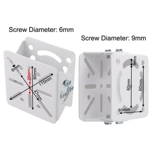 For CCTV Camera Joint Bracket for Easy Installation on Walls and Ceilings - Photo 1/17