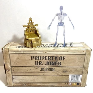 Indiana Jones Crystal Skeleton with Throne Exclusive Mail Away Actionfigur Box - Bild 1 von 1