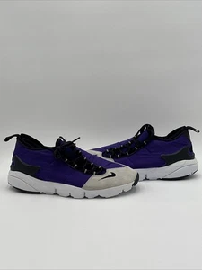 Nike Air Footscape viola nero bianco campione 2013 taglia 9 usate 360415-023 - Foto 1 di 24