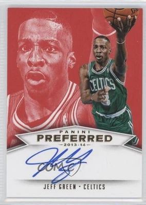 2013-14 Panini Preferred Panini Signatures Red /25 Jeff Green #571 Auto - Image 1 of 2