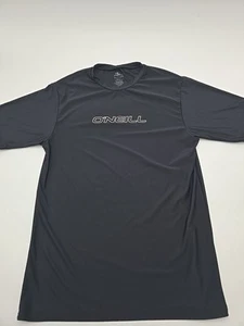 Oneill 50+ UV T-Shirt Mens Medium Slim Fit Black Beach Waters..#29202 - Picture 1 of 9