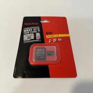 SanDisk 4GB microSD Memory Card with Adapter – Class 4 Flash Storage - Picture 1 of 2
