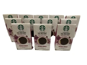 Starbucks VIA café tostado francés oscuro instantáneo, 96 paquetes BB MAYO 2025 - Imagen 1 de 6