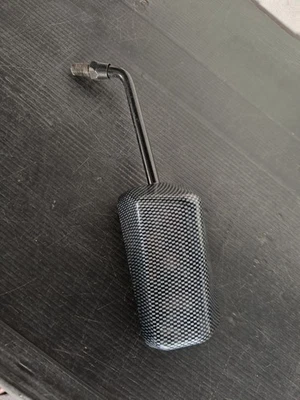 Specchietto retrovisore carbon look per Piaggio CIAO/Motorino – NUOVO - Immagine 1 di 4