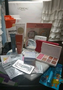 Large Lot Of Cosmetics Makeup Skincaew Mixed Brands All New as pictured - Picture 1 of 5