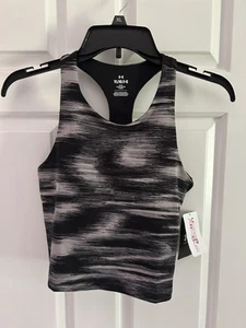 NWT Girl's Youth Under Armour 1387374 FITTED Motion Crop Tank Top Bra Sz Y L $40 - Picture 1 of 6