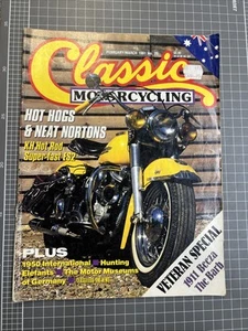 REVISTA DE COLECCIÓN CLÁSICA MOTOCICLISMO MUSCLE CAR 1991 MANCAVE - Imagen 1 de 14