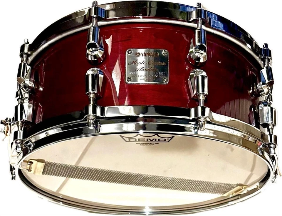 YAMAHA Maple Custom Absolute Nouveau Snare Drum ASD0545 - Image 1 of 4