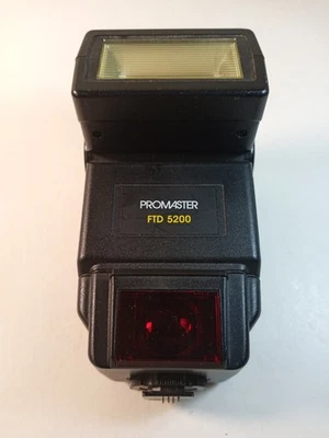 Promaster FTD 5200 Camera Electronic Flash Shoe Mount Tested And Working - Image 1 of 4