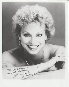 Juliet Prowse, Actress. Autographed B/W Glossy Photograph To George 8 x 10 - Picture 1 of 1