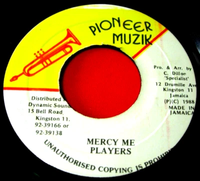 Players/Pliers Mercy Me 7"JA ORIG 1988 Pioneer Muzik bw Firehouse Crew Ver VINYL - Image 1 of 4