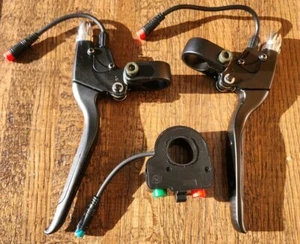 22mm Handlebar Clutch Lever Assembly 3 Function Handle Switch, Scooter Motorcyle - Picture 1 of 10