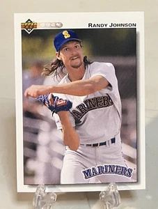 1992 Upper Deck Baseball #164 Randy Johnson Seattle Mariners HOF S792 - Picture 1 of 2