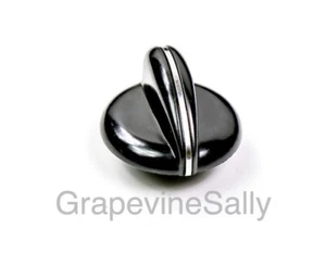 Piezas de estufa vintage NUEVAS perillas de control de rango de estufa negras con vástagos extendidos de 1/2" - Imagen 1 de 6