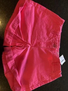Crewcuts Neon Pink Shorts , Girl 12 - Picture 1 of 7