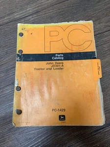 John Deere JD301-1 TRACTOR AND LOADER COMPLETE PARTS BOOK - Picture 1 of 2