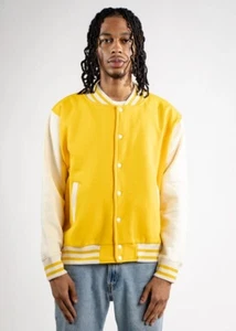 Yellow Varsity Heavy Blend Fleece Sweatshirt - Picture 1 of 6