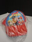 New-Pawpatrol Boys Hats Trucker Easy-Close Fastener One Size Red, Nwt Never Worn
