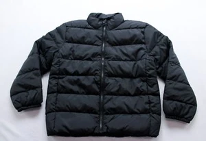 The Children's Place Boy's Long Sleeve Mock Neck Puffer Jacket BL1 Black Medium - Picture 1 of 4