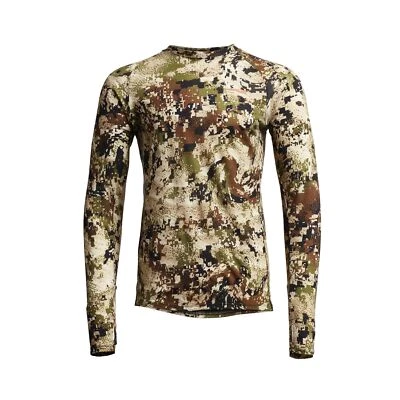 SITKA Gear Mens Core Merino 120 Long Sleeve Crew 3X-Large Optifade Subalpine - Image 1 of 4