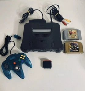 Paquete Nintendo N64 + Expansión Zelda Ocarina Of Time & Majoras Mask + Controlador - Imagen 1 de 5