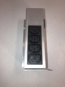Power Strip 250V IEC C14 Inlet to 4 x IEC C13 Aluminum Housing DIY - Picture 1 of 7