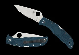 Spyderco Endela Folding Knife w Premium Steel Blade & FRN Handle, PE, C243FPK390 - Picture 1 of 3
