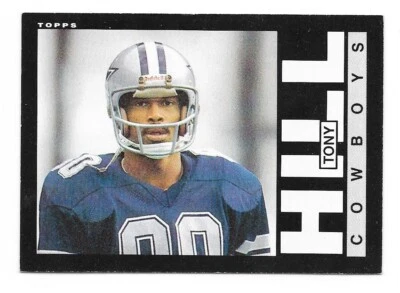 1985 Topps Football #43 Tony Hill Dallas Cowboys - Image 1 of 2