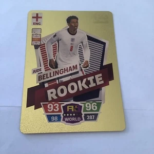 World Football Stars Gold Rookie Jude Bellingham Real Madrid & England - Picture 1 of 2