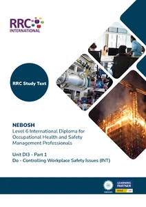 RRC: NEBOSH International Diploma for Occupational H&S Management Prof: Unit DI3 - Picture 1 of 2